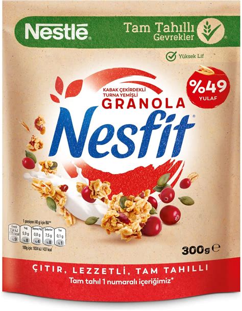 Nesfit yulaf gevreği